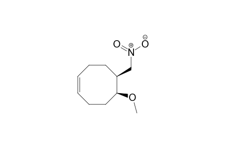 cis 5-Methoxy-6-(nitromethyl)cyclooct-1-ene