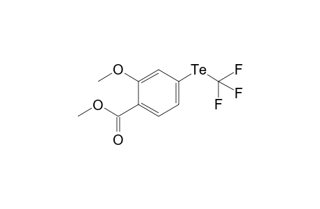 Methyl 4-[(trifluoromethyl)telluro]-2-methoxybenzoate