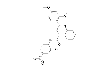 N-(2-chloro-4-nitrophenyl)-2-(2,4-dimethoxyphenyl)-4-quinolinecarboxamide