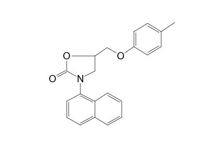 3-(1-Naphthyl)-5-(p-tolyloxymethyl)-2-oxazolidone