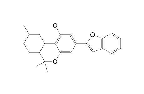 3-(1-benzofuran-2-yl)-6,6,9-trimethyl-6a,7,8,9,10,10a-hexahydrobenzo[c]chromen-1-ol