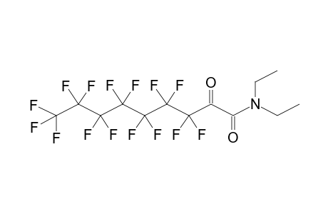 N,N-DIETHYL-2-OXOPERFLUORONONANOIC ACID AMIDE