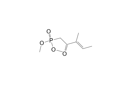 Phosphonic acid, (3-methyl-2-oxo-3-pentenyl)-, dimethyl ester, (E)-