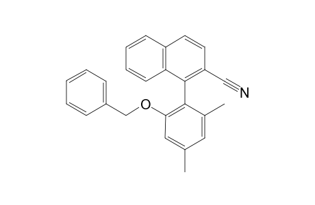 (M)-1-(2'-Benzyloxy-4',6'-dimethylphenyl)-2-naphthoic acid nitrile