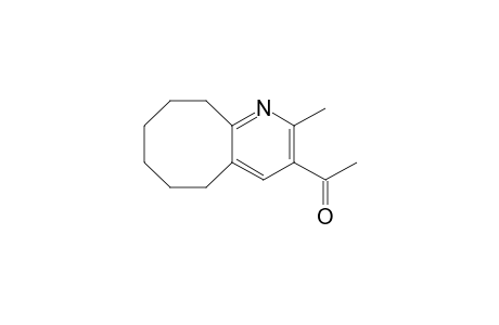 1-(5,6,7,8,9,10-Hexahydro-2-methylcycloocta[b]-pyridin-3-yl)ethanone