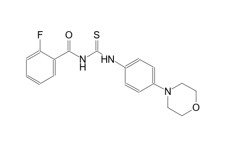 thiourea, N-(2-fluorobenzoyl)-N'-[4-(4-morpholinyl)phenyl]-