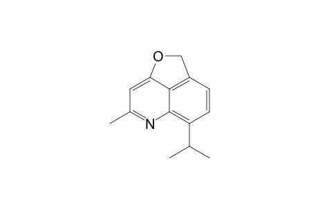 2-Methyl-8-(1-methylethyl)-5H-furo[2,3,4-de]quinoline