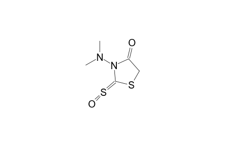 3-Dimethylamino-4-oxothiazolidine-2-thione - S-oxide