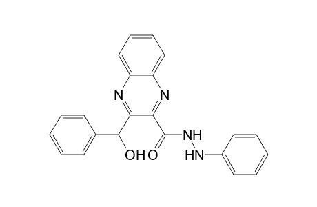 2-Quinoxalinecarboxylic acid, 3-(.alpha.-hydroxybenzyl)-, 2-phenylhydrazide