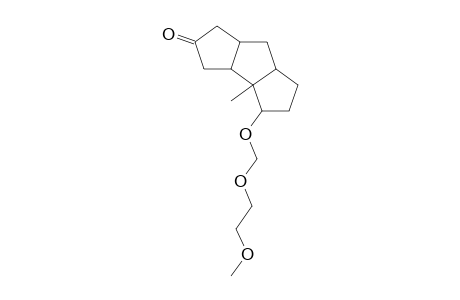 Tricyclo[6.3.0.0(2,6)]undecan-10-one, 3-[(2-methoxyethoxy)methoxy]-2-methyl-
