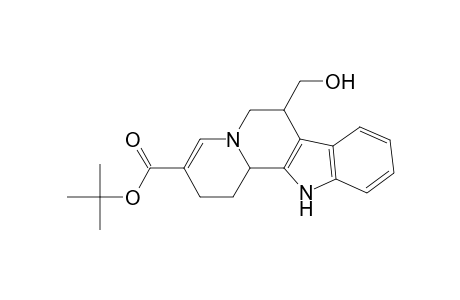17,18-Dinorcorynan-19-oic acid, 20,21-didehydro-16-hydroxy-, 1,1-dimethylethyl ester, (3.beta.)-(.+-.)-