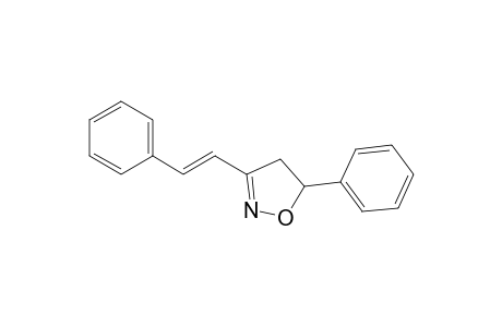 5-Phenyl-3-[(E)-2-phenylethenyl]-4,5-dihydro-1,2-oxazole