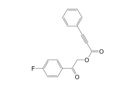 2-(4-Fluorophenyl)-2-oxoethyl 3-phenylpropiolate