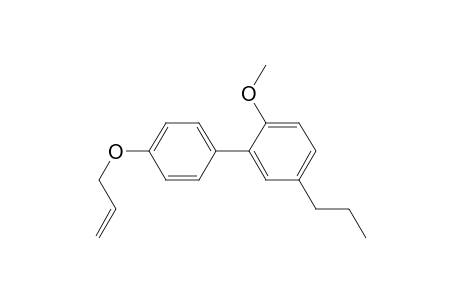4'-allyloxy-2-methoxy-5-propyl-biphenyl