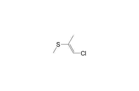 1-Propene, 1-chloro-2-(methylthio)-