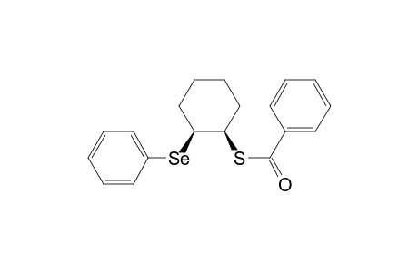 Benzenecarbothioic acid, S-[2-(phenylseleno)cyclohexyl]ester, cis-