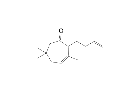 2-But-3-enyl-3,6,6-trimethyl-1-cyclohept-3-enone