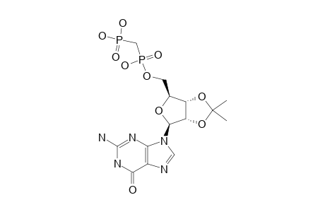2',3'-O-ISOPROPYLIDENEGUANOSINE-5'-METHYLENEBIS-(PHOSPHONATE)