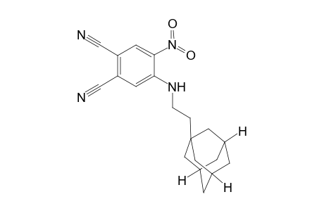 1,2-Benzenedicarbonitrile, 4-nitro-5-[(2-tricyclo[3.3.1.1(3,7)]dec-1-ylethyl)amino]-