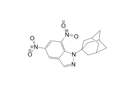 1-(1-adamantyl)-5,7-dinitro-1H-indazole