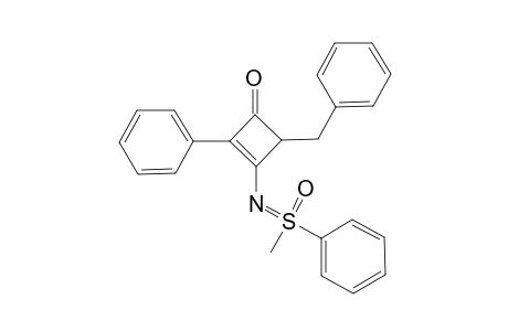 N-(4-Benzyl-3-oxo-2-phenylcyclobut-1-en-1-yl)-S,S-methylphenylsulfoximine