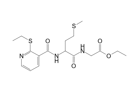 N-{N-[2-(ethylthio)nicotinoyl]methionyl}glycine, ethyl ester