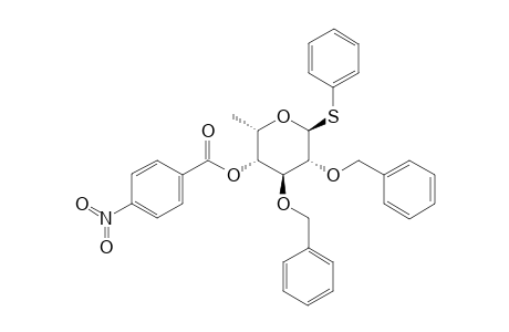 PHENYL4-O-(4-NITROBENZOYL)-2,3-DI-O-BENZYL-6-DEOXY-1-THIO-ALPHA-L-IDOPYRANOSIDE