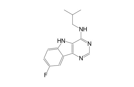 N-(8-fluoro-5H-pyrimido[5,4-b]indol-4-yl)-N-isobutylamine