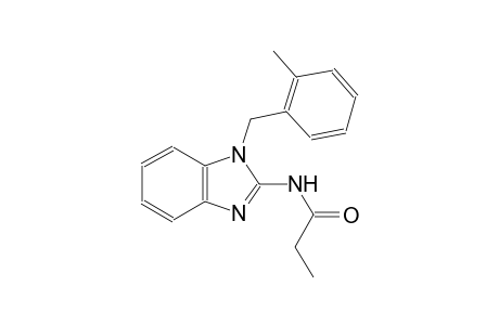 N-[1-(2-methylbenzyl)-1H-benzimidazol-2-yl]propanamide