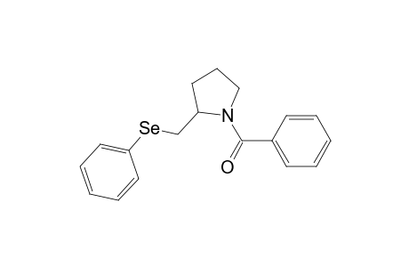 N-Benzoyl-2-[(phenylseleno)methyl]pyrrolidine