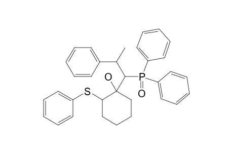 (1S*,2S*,1'S*,2'R*)-1-(1'-DIPHENYLPHOSPHINOYL-2'-PHENYLPROPYL)-2-PHENYLSULFANYLCYCLOHEXAN-1-OL