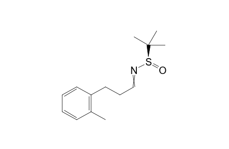 (R(S))-N-(tert-Butanesulfinyl)-3-(2-methylphenyl)propanimine