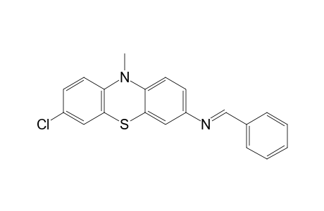 10H-Phenothiazin-3-amine, 7-chloro-10-methyl-N-(phenylmethylene)-