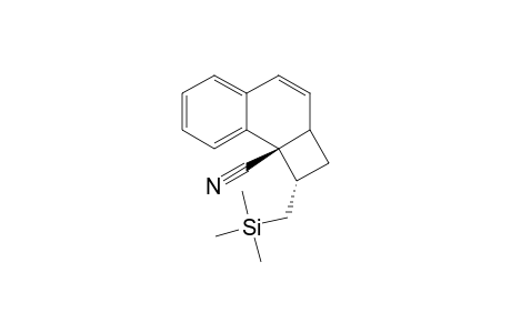 ENDO-1-[(TRIMETHYLSILYL)-METHYL]-1,2,2A,8B-TETRAHYDRO-CYCLOBUTA-[A]-NAPHTHALENE-8B-CARBONITRILE