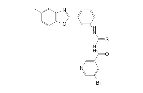 thiourea, N-[(5-bromo-3-pyridinyl)carbonyl]-N'-[3-(5-methyl-2-benzoxazolyl)phenyl]-
