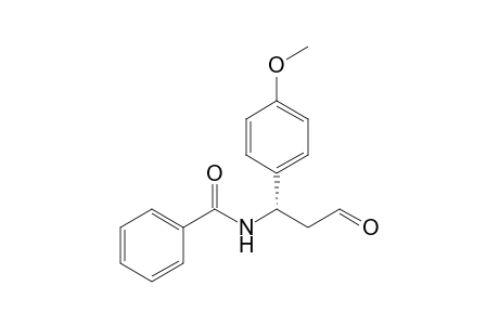 (S)-N-[1-(4-Methoxyphenyl)-2-formylethyl]benzamide