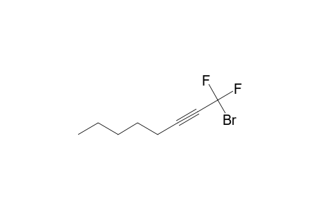 2-Octyne, 1-bromo-1,1-difluoro-