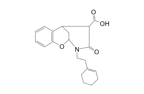 10-[2-(cyclohex-1-en-1-yl)ethyl]-11-oxo-8-oxa-10-azatricyclo[7.3.1.0(2,7)]trideca-2(7),3,5-triene-12-carboxylic acid