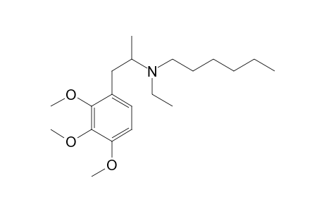N-Ethyl-N-hexyl-2,3,4-trimethoxyamphetamine