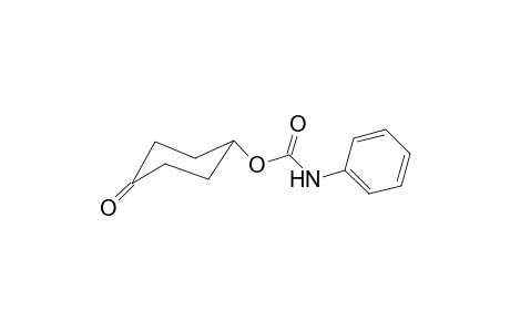 (4-oxidanylidenecyclohexyl) N-phenylcarbamate
