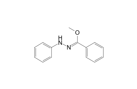 Benzenecarbohydrazonic acid, N-phenyl-, methyl ester