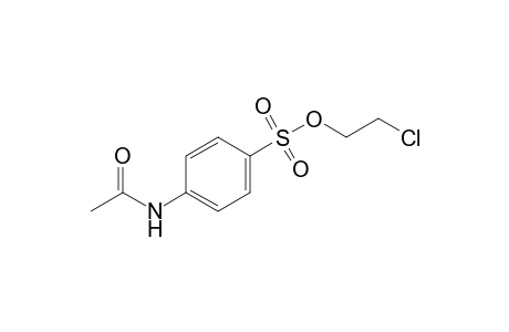 N-acetylsulfanilic acid, 2-chloroethyl ester