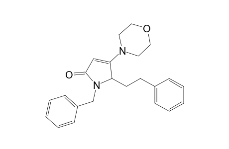 1-Benzyl-4-morpholino-5-phenethyl-3-pyrrolin-2-one