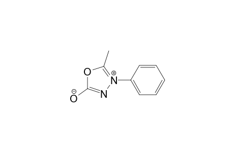 1,3,4-Oxadiazolium, 5-hydroxy-2-methyl-3-phenyl-, hydroxide, inner salt