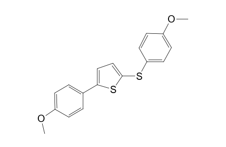 2-(4-Methoxyphenyl)-5-[(4-methoxyphenyl)sulfanyl]thiophene