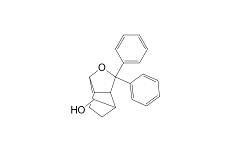 2,2-Diphenyl-3-oxatricyclo[4.3.0.0(4,9)]nonan-5-ol