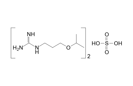 (3-isopropoxypropyl)guanidine, sulfate(2:1)