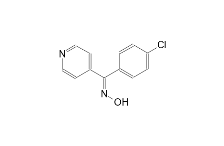 (E)-(4-chlorophenyl)(4-pyridinyl)methanone oxime