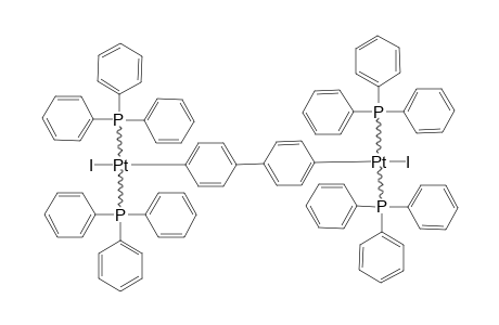 4,4'-BIS-(TRANS-PT-(TRIPHENYLPHOSPHINOYL)(2)-I)-BIPHENYL