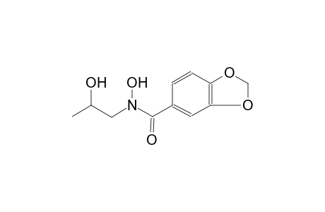 N-hydroxy-N-(2-hydroxypropyl)-1,3-benzodioxole-5-carboxamide